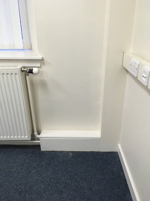 N.E. corner