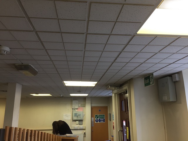 Gas/EBoard cupboard door