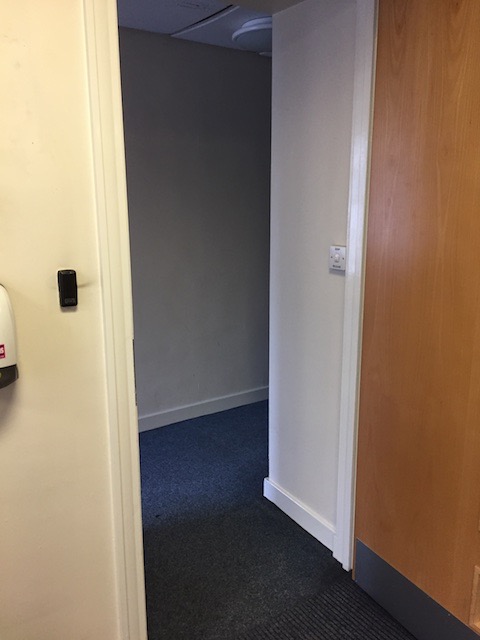 Egress to common corridor