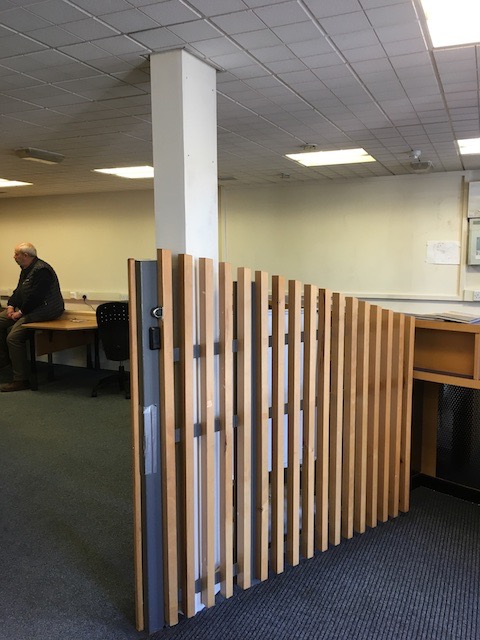 Pillar, stockade + salvage beech