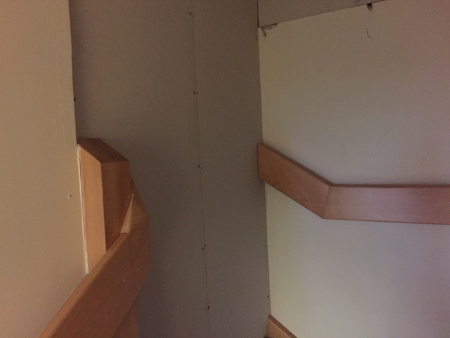 Sectioned off part of old stair 2