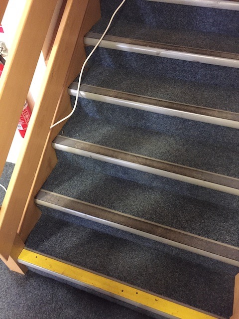 Old stair + salvage timbers 2