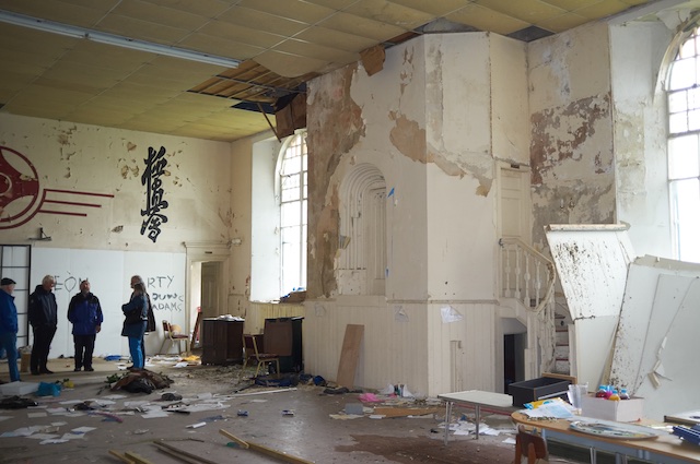 Main volume - S E corner