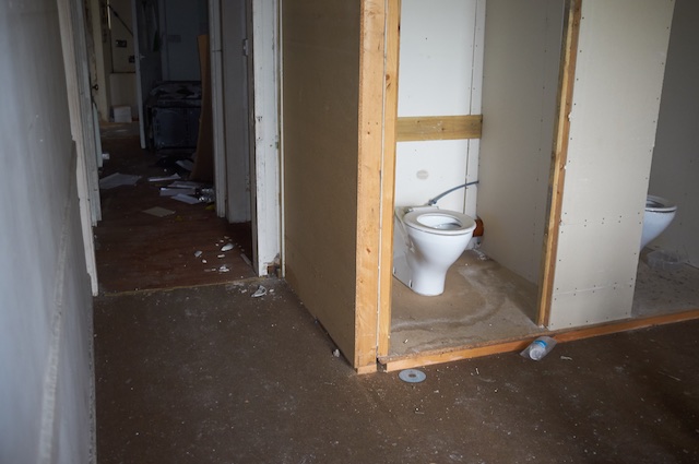 Ground floor apartments at east end