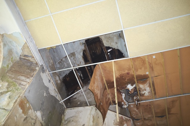  Main volume - suspended ceiling 
